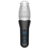 Автоматический мастурбатор Oral Sex Masturbator с функциями ротации, вибрации и фрикций - Secwell - в Петрозаводске купить с доставкой