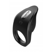 Черное эрекционное виброкольцо Vibro Lust Ring - MALESATION - в Петрозаводске купить с доставкой