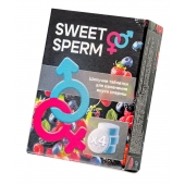 Шипучие таблетки для мужчин Sweet Sperm для изменения вкуса спермы (4 шт. по 0,5 гр.) - Капиталпродукт - купить с доставкой в Петрозаводске