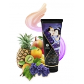 Массажный крем для тела с ароматом экзотических фруктов Exotic fruits - 200 мл. - Shunga - купить с доставкой в Петрозаводске