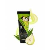 Массажный крем для тела с ароматом груши и зелёного чая Pear   Exotic Green Tea - 200 мл. - Shunga - купить с доставкой в Петрозаводске