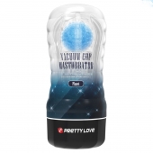 Прозрачный текстурированный мастурбатор Vacuum Cup Masturbator Planet - Baile - в Петрозаводске купить с доставкой