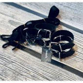 Черный комплект для растяжки на кровати «Новичок» - Sitabella - купить с доставкой в Петрозаводске