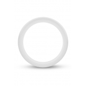 Белое люминесцентное эрекционное кольцо Silicone Glo Cock Ring - Blush Novelties - в Петрозаводске купить с доставкой