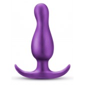 Фиолетовая анальная пробка The Quantum Plug - 8,9 см. - Blush Novelties