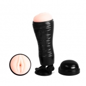 Мастурбатор-вагина Flora с присоской в основании - Baile - в Петрозаводске купить с доставкой