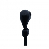 Чёрное лассо на пенис с вибрацией - Baile - в Петрозаводске купить с доставкой