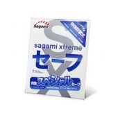 Презерватив Sagami Xtreme Ultrasafe с двойным количеством смазки - 1 шт. - Sagami - купить с доставкой в Петрозаводске