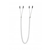 Зажимы на соски «Вилки» на цепочке - Pecado - купить с доставкой в Петрозаводске