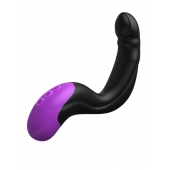 Черно-фиолетовый вибромассажёр простаты Hyper-Pulse P-Spot Massager - Pipedream - в Петрозаводске купить с доставкой