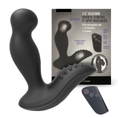 Черный вибромассажер простаты 3,5’’ Remote Control P-spot Massager - 12,5 см. - Erokay - в Петрозаводске купить с доставкой