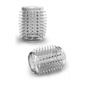 Прозрачная насадка с шипами STAY HARD COCK SLEEVE 01 CLEAR - Blush Novelties - в Петрозаводске купить с доставкой