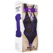Фиолетовая верёвка для связывания и фиксации Bind Tie - 15,24 м. - Doc Johnson - купить с доставкой в Петрозаводске