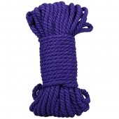 Фиолетовая верёвка для связывания и фиксации Bind Tie - 15,24 м. - Doc Johnson - купить с доставкой в Петрозаводске