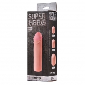 Фаллоудлинитель SUPER HERO Tempter - 16 см. - Lola Games - в Петрозаводске купить с доставкой
