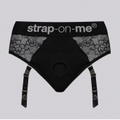 Трусики для фиксации насадок Strap-on-me Harness Lingerie Diva XS - Strap-on-me - купить с доставкой в Петрозаводске