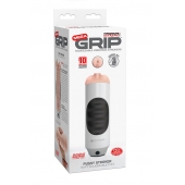 Мастурбатор-вагина Extreme Toyz Mega Grip Vibrating Stroker Mouth - Pipedream - в Петрозаводске купить с доставкой
