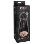 Мастурбатор-вагина с вибрацией Dirty Talk Starter Stroker - Pipedream - в Петрозаводске купить с доставкой