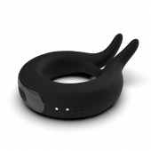 Черное эрекционное кольцо Marry Me Rechargeable Vibrating Cockring - Adrien Lastic - в Петрозаводске купить с доставкой