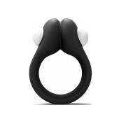 Черное эрекционное кольцо Zippy Vibrating Ring With Bullet - Adrien Lastic - в Петрозаводске купить с доставкой