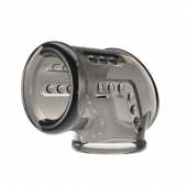 Дымчатая насадка на пенис и мошонку - Baile - в Петрозаводске купить с доставкой