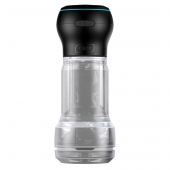 Набор PowerBlow   Feel Pocket Stroker Crystal: мастурбатор и интерактивная насадка - Kiiroo - в Петрозаводске купить с доставкой