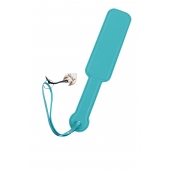 Голубой кожаный пэддл - 37 см. - Pecado - купить с доставкой в Петрозаводске