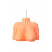 Оранжевая сувенирная свеча «Женский силуэт» - Pecado - купить с доставкой в Петрозаводске