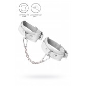 Белые мини-оковы со скруглёнными углами - Pecado - купить с доставкой в Петрозаводске