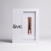 Золотистая перезаряжаемая вибропуля - 9,5 см. - Youvic