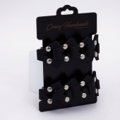 Черные кожаные наручники из звеньев - Crazy Handmade - купить с доставкой в Петрозаводске