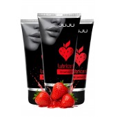 Набор из 3 съедобных лубрикантов JUJU со вкусом клубники - JuJu - купить с доставкой в Петрозаводске