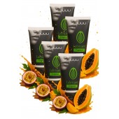 Набор из 5 съедобных лубрикантов JUJU со вкусом тропических фруктов - JuJu - купить с доставкой в Петрозаводске