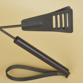 Черный кожаный стек «Сириус» - 60 см. - Sitabella - купить с доставкой в Петрозаводске