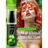 Съедобная смазка на водной основе с ароматом фейхоа - 60 гр. - Биоритм - купить с доставкой в Петрозаводске