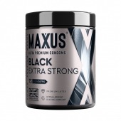 Черные утолщенные презервативы MAXUS Extra Strong с железным кейсом - 15 шт. - Maxus - купить с доставкой в Петрозаводске