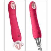 Малиновая насадка на душ с вибрацией Showers to orgasm - 20,1 см. - Orion - купить с доставкой в Петрозаводске