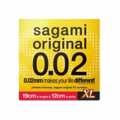Презерватив увеличенного размера Sagami Original 0.02 XL-size - 1 шт. - Sagami - купить с доставкой в Петрозаводске