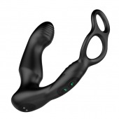 Черный двухмоторный массажер простаты Nexus Simul8 Wave Edition - Nexus Range - в Петрозаводске купить с доставкой