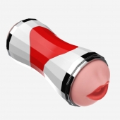 Двусторонний мастурбатор в колбе Power Grip Cup - вагина и ротик - Boys of Toys - в Петрозаводске купить с доставкой