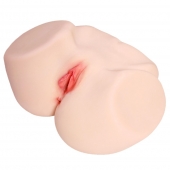 Мастурбатор-полуторс с двойным слоем материала Jenny Onahole Real Vagina - KOKOS - в Петрозаводске купить с доставкой
