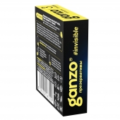 Супертонкие презервативы Ganzo Invisible - 15 шт. - Ganzo - купить с доставкой в Петрозаводске