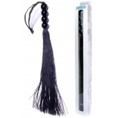 Черная силиконовая плеть - 37 см. - Boys of Toys - купить с доставкой в Петрозаводске