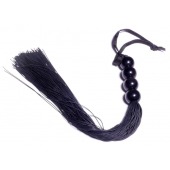 Черная силиконовая плеть - 37 см. - Boys of Toys - купить с доставкой в Петрозаводске