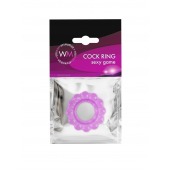 Лиловое эрекционное кольцо с 2 рядами стимулирующих шариков - Erowoman-Eroman - в Петрозаводске купить с доставкой