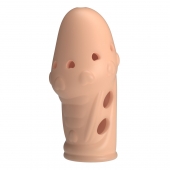 Телесная насадка на пенис Booker - 8 см. - Baile - в Петрозаводске купить с доставкой