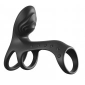 Черная насадка на пенис Ultimate Couples Cage Pro - Pipedream - в Петрозаводске купить с доставкой