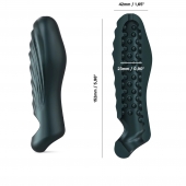 Серая силиконовая насадка на пенис с подхватом Manwan Ryzer - Manwan - в Петрозаводске купить с доставкой