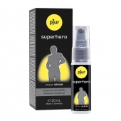 Пролонгатор-сыворотка pjur Superhero Delay Serum - 20 мл. - Pjur - купить с доставкой в Петрозаводске