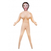 Телесная надувная секс-кукла с пышным бюстом - NMC - в Петрозаводске купить с доставкой
